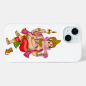 Tanzender Ganesha Telefonabdeckung Case-Mate iPhone Hülle (Rückseite (Horizontal))