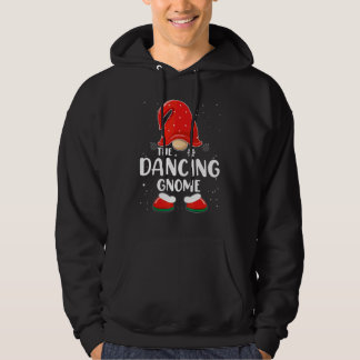 Tanzender Gnom Buffalo Karo Passende Familie Weihn Hoodie