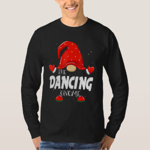 Tanzender Gnom Passende Familien-Gruppen-Weihnacht T-Shirt