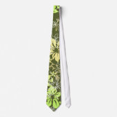 Tanzender Hibiskus Hawaii-Necktie Krawatte (Vorderseite)
