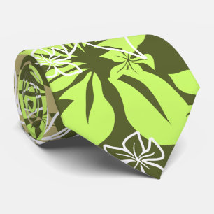Tanzender Hibiskus Hawaii-Necktie Krawatte
