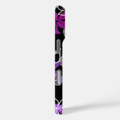 Tanzender Hibiskus Hawaiian Blend Floral Magenta Case-Mate iPhone Hülle (Rückseite / Rechts)