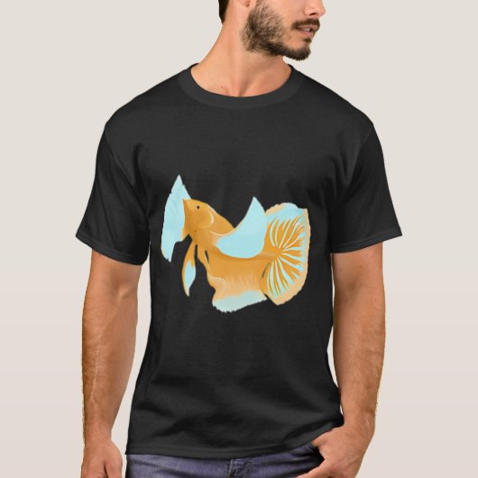 Tanzender Kampffisch T-Shirt (Vorderseite)