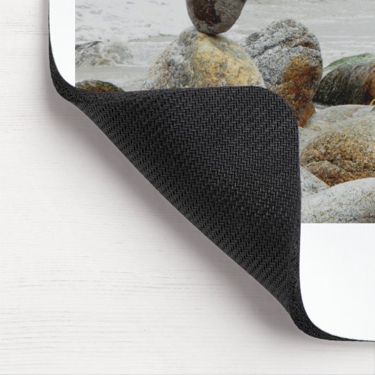 Tanzender Küstenfelsen Mousepad (Ecke)
