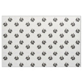 Tanzender Scottish Terrier Stoff (Fat Quarter (45,7 x 55,9 cm))