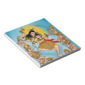 Tanzender Shiva Notizblock (angewinkelt)