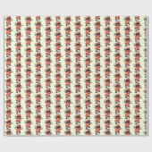 Tanzender Speck Geschenkpapier (Flach)