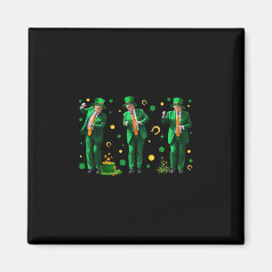 Tanzender Trump St. Patrick's Day  Magnet