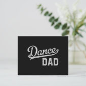 Tanzender Vater Stolz Tänzer Vater Save The Date (Stehend Vorderseite)