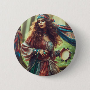 TANZENDER ZIGEUNER BUTTON