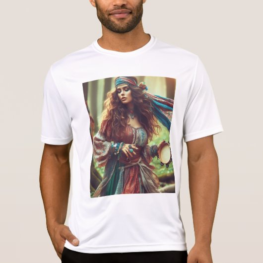 TANZENDER ZIGEUNER T-Shirt (Vorderseite)