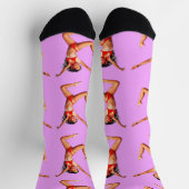 Tanzendes Bikini-Model Thunder_Cove Socken (Oben)
