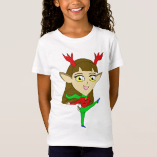 tanzendes Chibi-Rentier T-Shirt