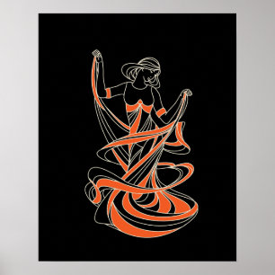 tanzendes Feenmädchen Poster