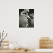 Tanzendes Mädchen Poster (Küche)