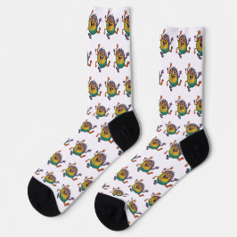 Tanzendes Monster Socken