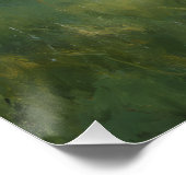 Tanzendes Pärchen im zauberhaften Wald Poster (Ecke)