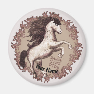 Tanzendes Pferd Magnet