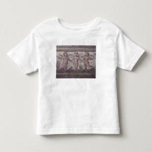 Tanzendes putti drei begleitet von einem Spielen Kleinkind T-shirt