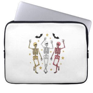 Tanzendes Skelett Halloween Laptopschutzhülle