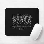 Tanzendes Skelett Trockene Knochen werden lebendig Mousepad (Mit Mouse)