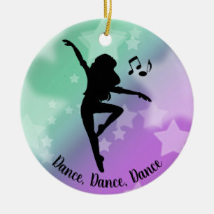 Tanzendes Tanz-Ornament Keramik Ornament