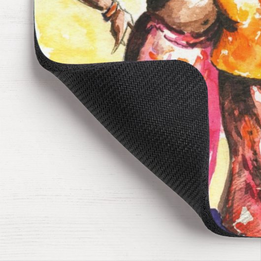 Tanzenfrauen Mousepad (Ecke)