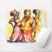 Tanzenfrauen Mousepad (Mit Mouse)