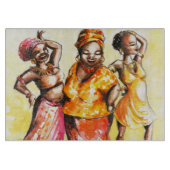 Tanzenfrauen Schneidebrett (Vorderseite)