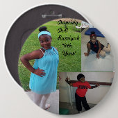 Tanzenknopf Button (Vorne & Hinten)