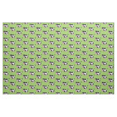 Tanzenkuh des lustigen Bauernhofes Stoff (Fat Quarter (45,7 x 55,9 cm))