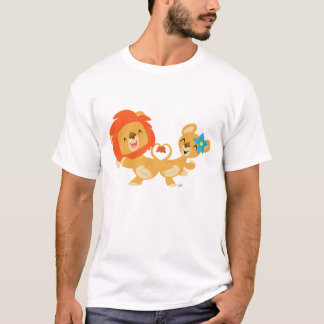 Tanzenlöwe-Paare T - Shirt
