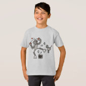 Tanzenroboter T-Shirt (Vorne ganz)