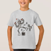 Tanzenroboter T-Shirt (Vorderseite)