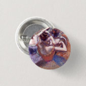 Tänzer 1899 Edgar Degas Button (Vorne & Hinten)