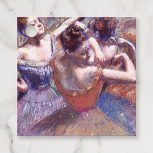 Tänzer 1899 Edgar Degas Geschenkanhänger (Vorderseite)