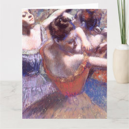 Tänzer 1899 Edgar Degas Karte
