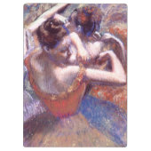 Tänzer 1899 Edgar Degas Klemmbrett (Rückseite)