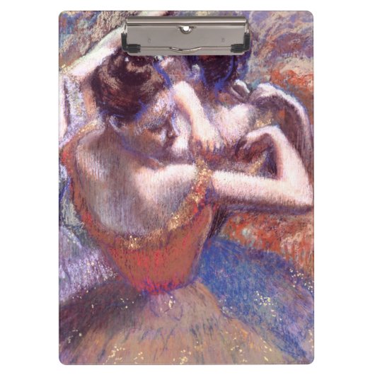 Tänzer 1899 Edgar Degas Klemmbrett (Vorderseite)