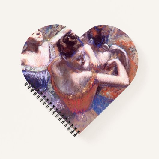 Tänzer 1899 Edgar Degas Notizblock (Vorderseite)