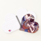 Tänzer 1899 Edgar Degas Notizblock (Innenseite)