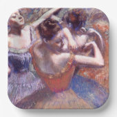 Tänzer 1899 Edgar Degas Pappteller (Vorderseite)