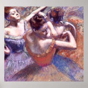 Tänzer 1899 Edgar Degas Poster