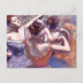 Tänzer 1899 Edgar Degas Postkarte (Vorderseite)