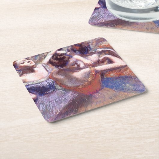 Tänzer 1899 Edgar Degas Rechteckiger Pappuntersetzer (angewinkelt)