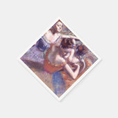 Tänzer 1899 Edgar Degas Serviette (Ecke)