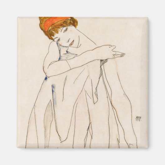 Tänzer (1913) von Egon Schiele. Magnet (Vorne)