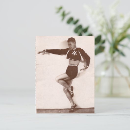 Tänzer, 1936 postkarte (Stehend Vorderseite)