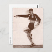 Tänzer, 1936 postkarte (Vorne/Hinten)
