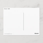 Tänzer, 1936 postkarte (Rückseite)